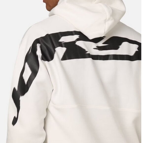 Nike Air Jordan MVP Statement Fleece Hoodie SWEATER Men's Logo Size M White New - Picture 7 of 7